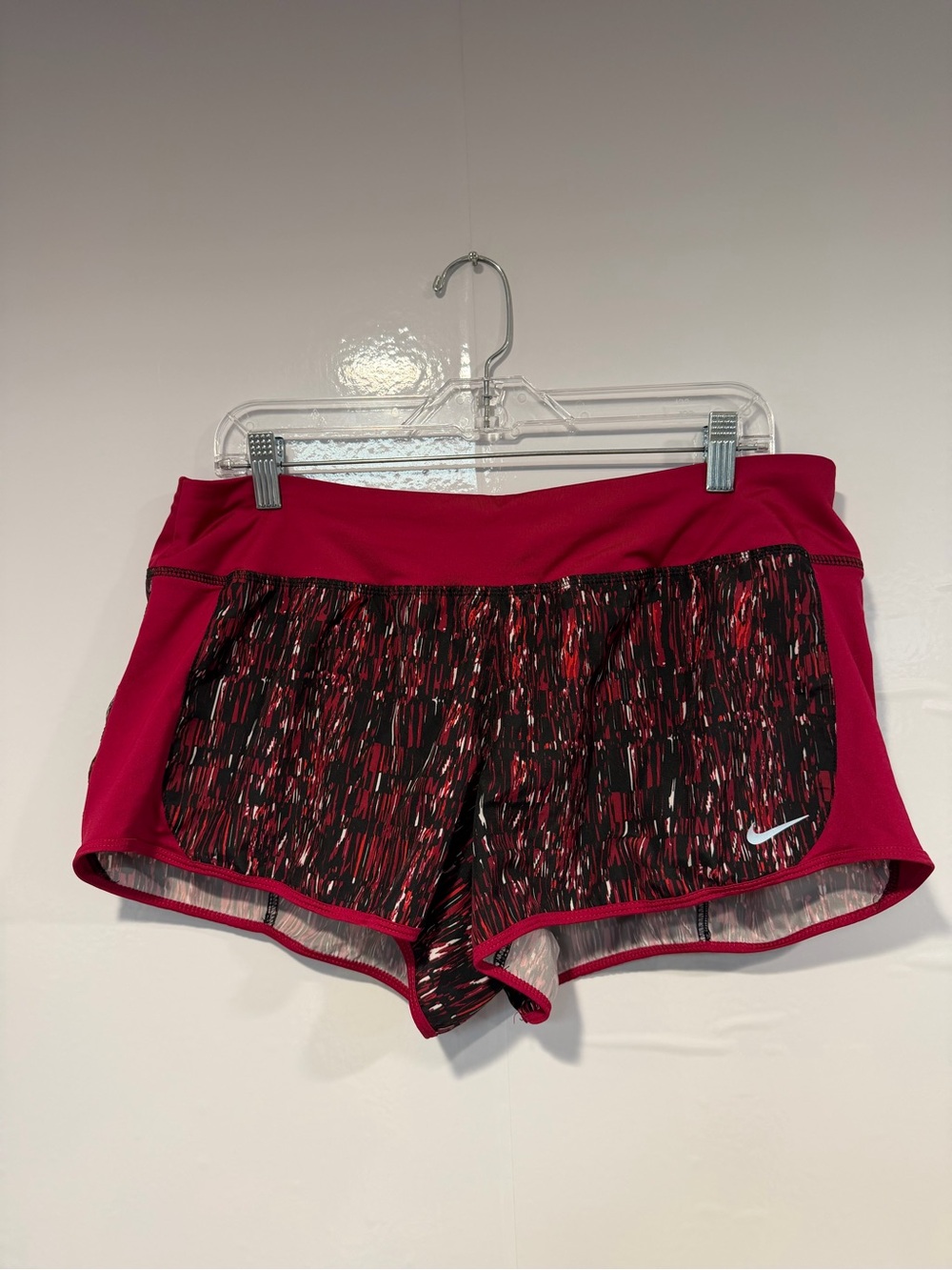 Nike Pink/Black Printed Women's Running Shorts